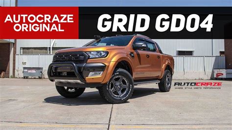 Fierce Wildfire Ford Ranger Wildtrak Rims Grid Gd04 Mag Wheels Autocraze 2017 Youtube