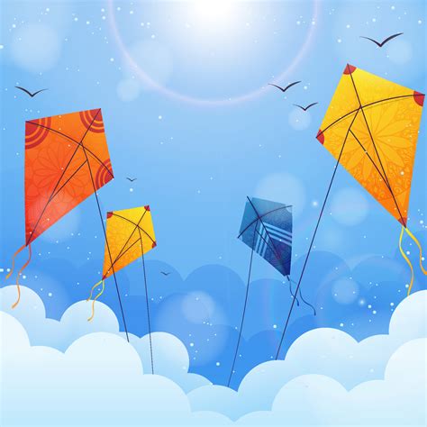 Makar Sankranti Background 14582031 Vector Art At Vecteezy