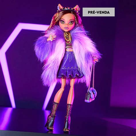 PRÉ-VENDA Boneca Monster High Clawdeen Haunt Couture - Mattel | Doll ...