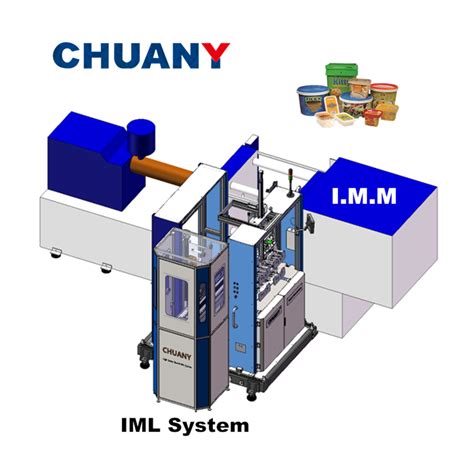 Chuany In Mold Labeling Robot Arm System Axis Servo Motor Iml Top