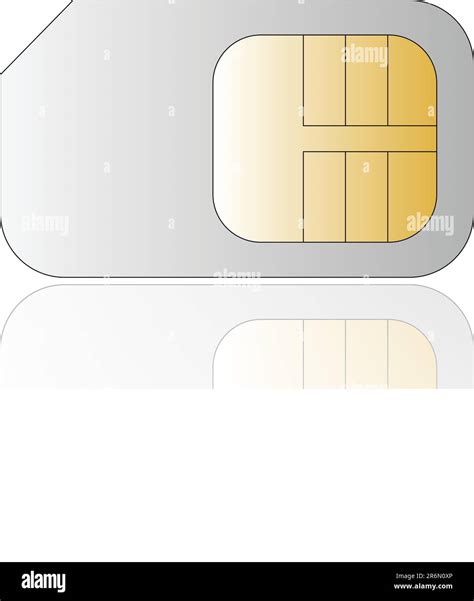 Mobile Phone Sim Card Vector Stock Vector Image And Art Alamy