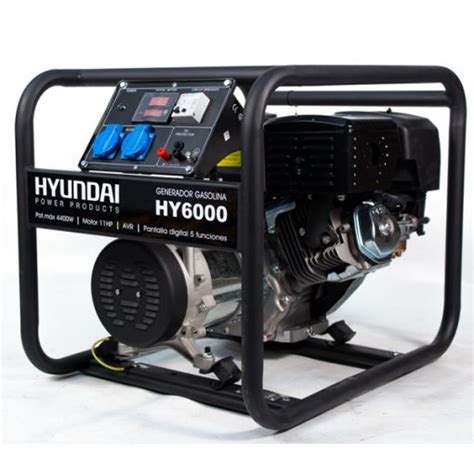 Hy Generador El Ctrico Hyundai Motor Gasolina Serie Standard Salida