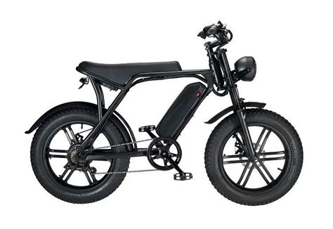 Ouxi V8 Elektrische Fatbike 250W 15Ah Zwart Matrixemobility