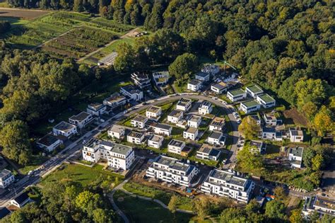 Luftbild Gelsenkirchen Wohngebiet Mischbebauung Der Mehr Und