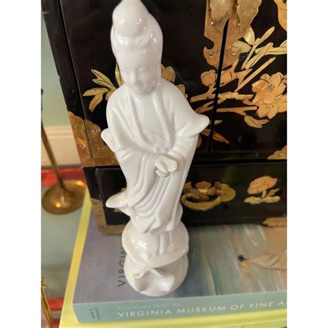 1960s Japanese White Porcelain Geisha Figurine Chairish