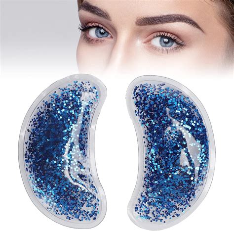 Reusable Gel Eye Mask Ice Pack For Hot Cold Therapy Cooling Pad To Relieve Tired Eyes And Dark