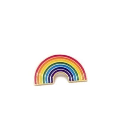 Broche Pin Lgbtqia Gay Arco Ris Pride Nico Faixas De Cor Todo Em Metal Esmaltado