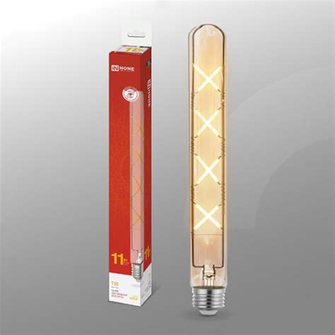 Лампа LED декоративная 11Вт Е27 3000К 220V 1160Лм 300 мм IN HOME ...