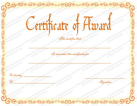 Certificate of Appreciation Certificate for Employees