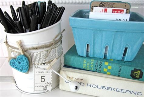 Old Flour Sifter Turned Into Essentials Holder For Kitchen Message