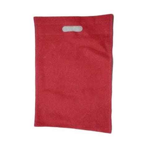 Red D Cut Plain Non Woven Bag At Rs 140 Kilogram D Cut Non Woven Bags