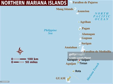 Map Of Northern Mariana Islands High Res Vector Graphic Getty Images