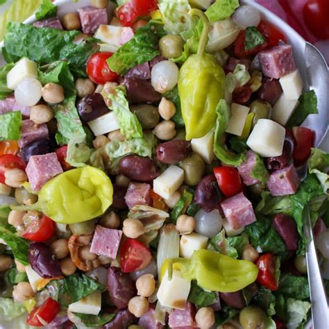 Italian Chopped Salad Krazy Kitchen Mom