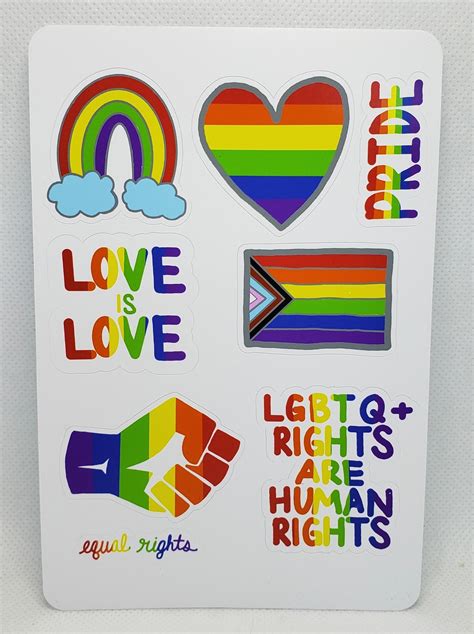 Pride Sticker Pack Etsy