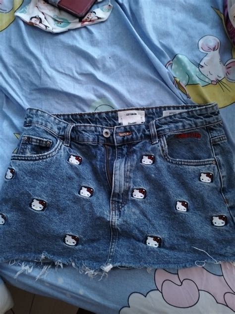 Hello Kitty Skirt Womens Fashion Bottoms Skirts On Carousell