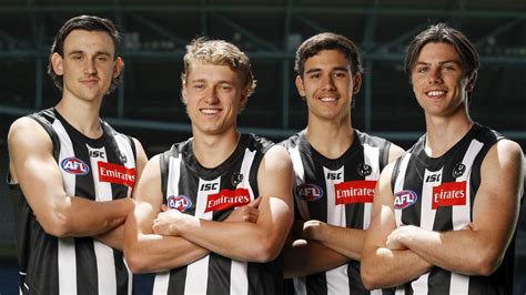 AFL Collingwood 2021 News Inside Word On Pies Top Draft Picks Herald Sun