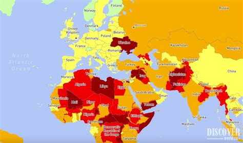 Карта безопасности путешествий