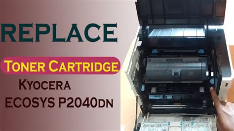 Replace Toner Cartridge For Kyocera Ecosys P Dn Kyocera Tk