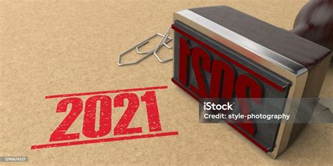 Stamp 2021 Stock Photo Download Image Now Business Calendar