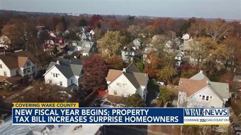 Property tax bill increases surprises Wake County homeowners as new ...