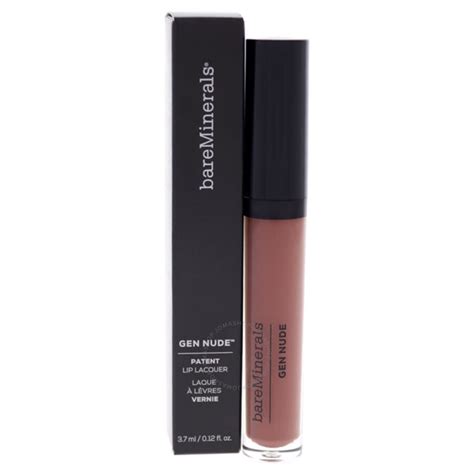 Bareminerals Gen Nude Patent Lip Lacquer Perf 0 12 Oz 3 5 Ml 098132518937 Jomashop