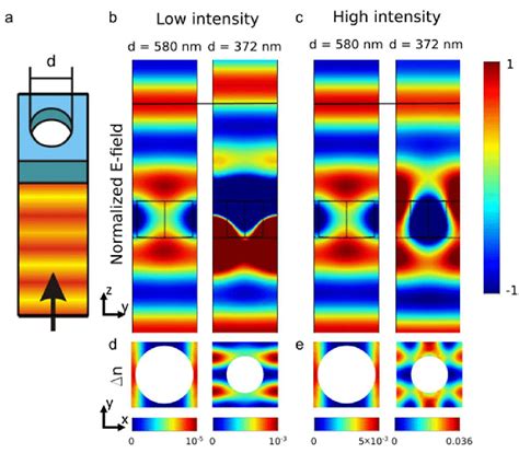 Nonlinear simulations of a plane-wave propagation through a unit ...