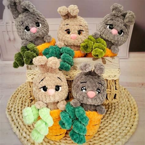 Амигуруми лесные животные крючком. Схемы и описания вязания игрушек ...