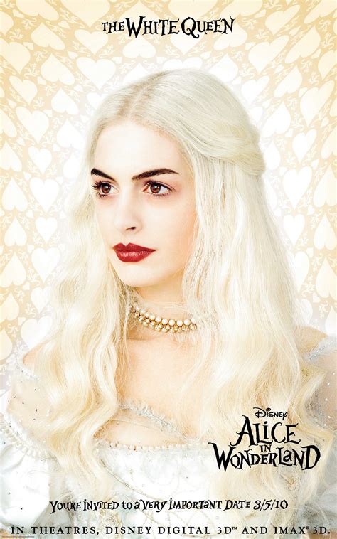 White Queen Alice In Wonderland Desktop Wallpaper