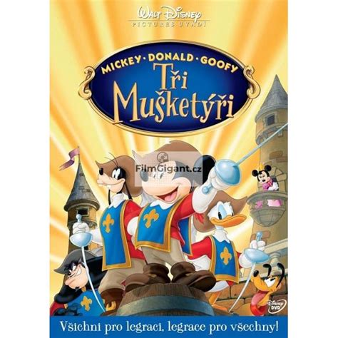 Tři mušketýři Disney DVD