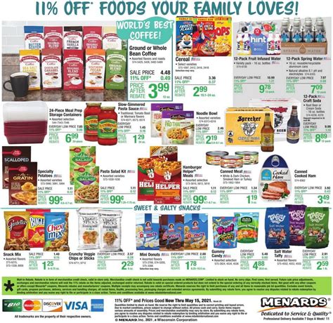 Menards Weekly Ad May 06 – May 15, 2021