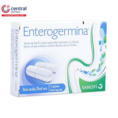 Thuốc Enterogermina dạng viên trị rối loạn đường tiêu hóa