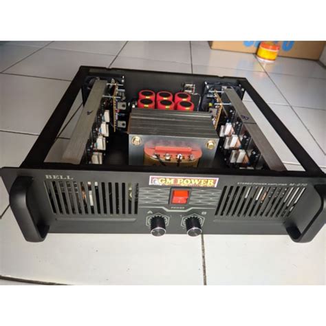 Jual Power Amplifier Amper Ct Travo Bell Free Peking Kayu