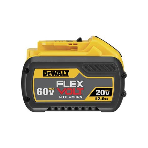 Dewalt FlexVolt Max Battery 20 V 60 V 12 Ah Lithium Ion Each