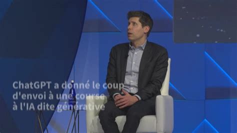 Sam Altman De Retour La T Te D Openai Quelques Jours Apr S Son