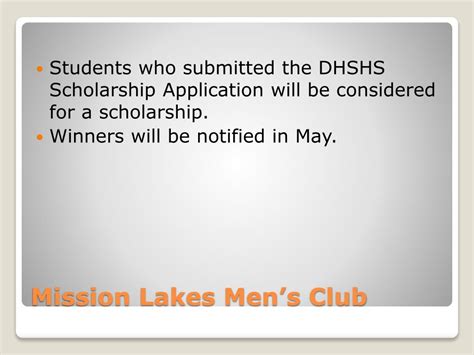 Ppt Scholarships And Financial Aid Dhshs Powerpoint Presentation