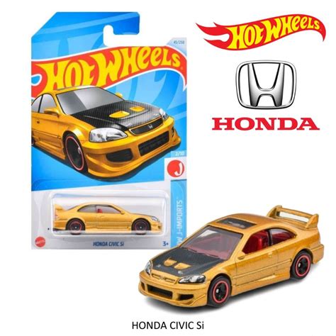 Hot wheels HONDA CIVIC Si โมเดลรถเหลกลขสทธแท ของเลน ของสะสม พรอมสง Shopee Thailand