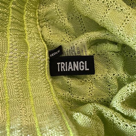 Green Triangl Bikini Cover Up Shorts Very Depop