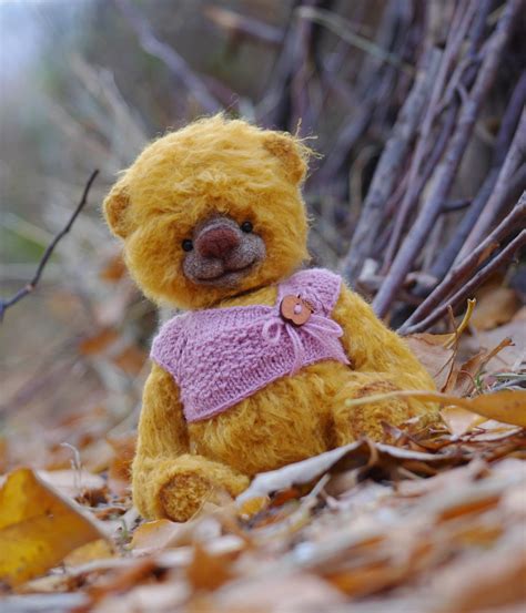 Вязаные Тедди Медведи: Мишка тедди Бри
