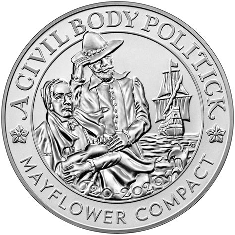 Mayflower 400th Anniversary Silver Medal