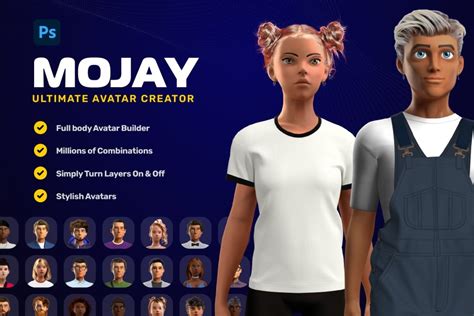 Mojay Ultimate 3d Avatar Creator Design Cuts