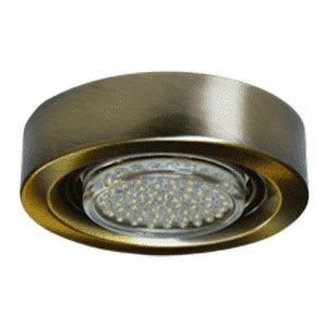 Ecola GX53-FT3073 светильник накладной Широкий Черненая бронза 32х130 ...