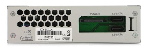 Icy Dock DuoSwap 2 5 3 5 SATA Hot Swap Drive Caddy Review MB971SP B StorageReview