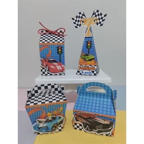 Personalizados Para Festa Tema Hot Wheels Lembrancinhas Mimos Kit Festa Anivers Rio