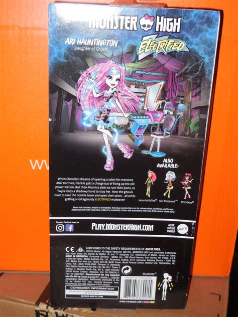 Veni Vidi Dolli: REVIEW: Monster High Electrified Ari Hauntington