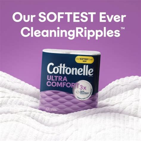 Cottonelle Ultra Comfort Strong Toilet Paper Super Mega Roll Rolls