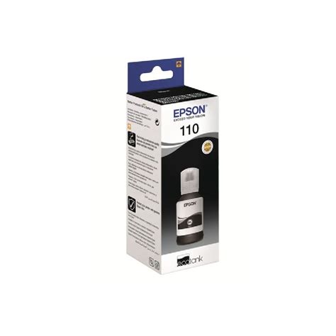 Epson #110 Ink Black 120ML - Park Avenue Stationers