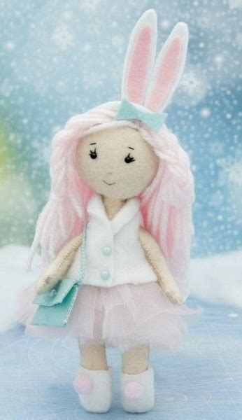 Набор для шитья куклы Перловка "Девочка-зайка" - купить с доставкой по ...