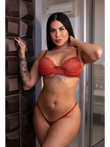 Lingerie Conjunto Calcinha E Suti Renda Tanga Sexy Atacado Mercadolivre