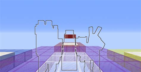 Game Flashmob Can You Turn The Outline Into A 3d Lay Out Minecraft Map