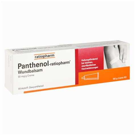 Panthenol- Ratiopharm Wundbalsam Creme 100 g Preisvergleich